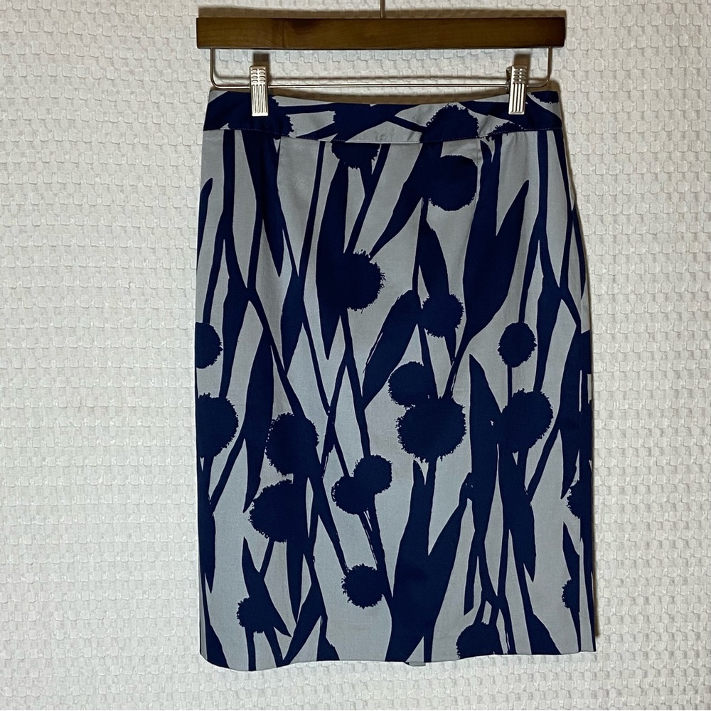 Boden Floral Dandelion Mod Pencil Skirt Sz 6R